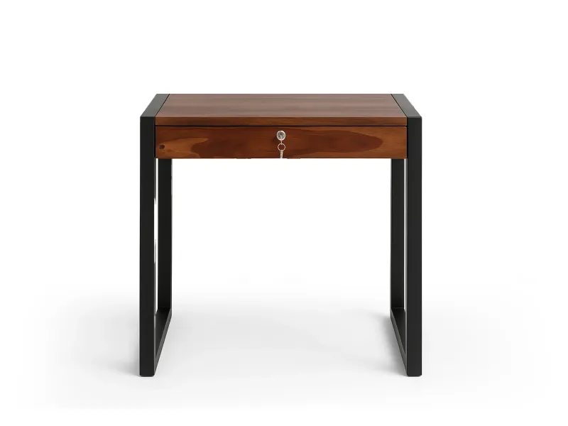 Crest Study Table With Wooden Chair And Belle Bookshelf